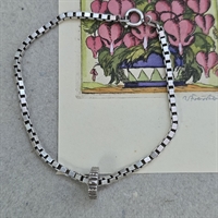 sølv-armbånd-lænke-med-ring-925s-H.S.